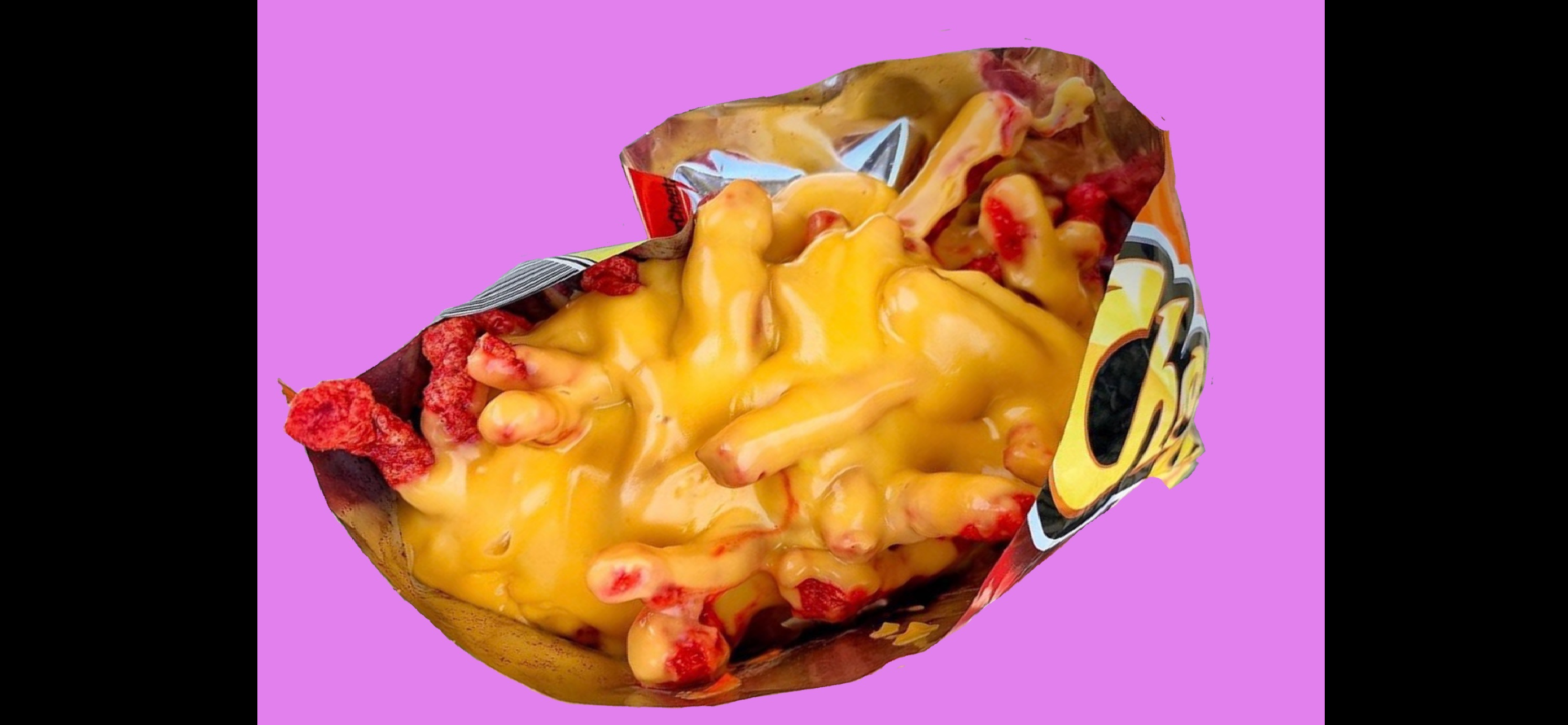 Cheetos with cheese